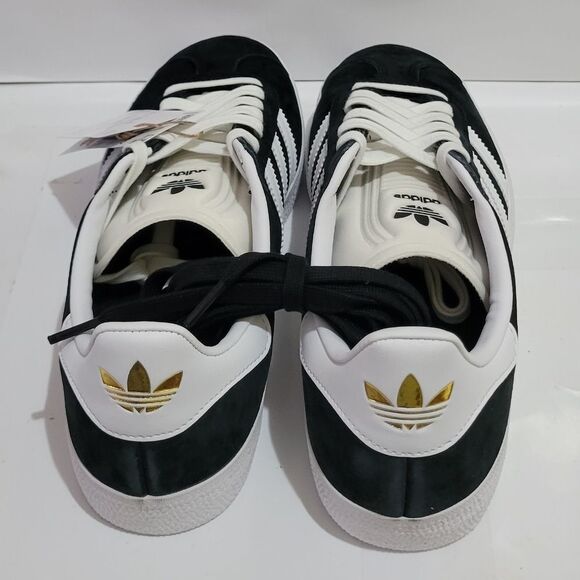 Adidas Gazelle ADV Low Top Black Suede Sneakers - Picture 4 of 8